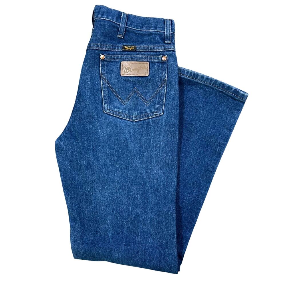 Vintage Wrangler Cowboy Cut Jeans 30x32 Western Blue Denim Pants 936PWD Men’s
